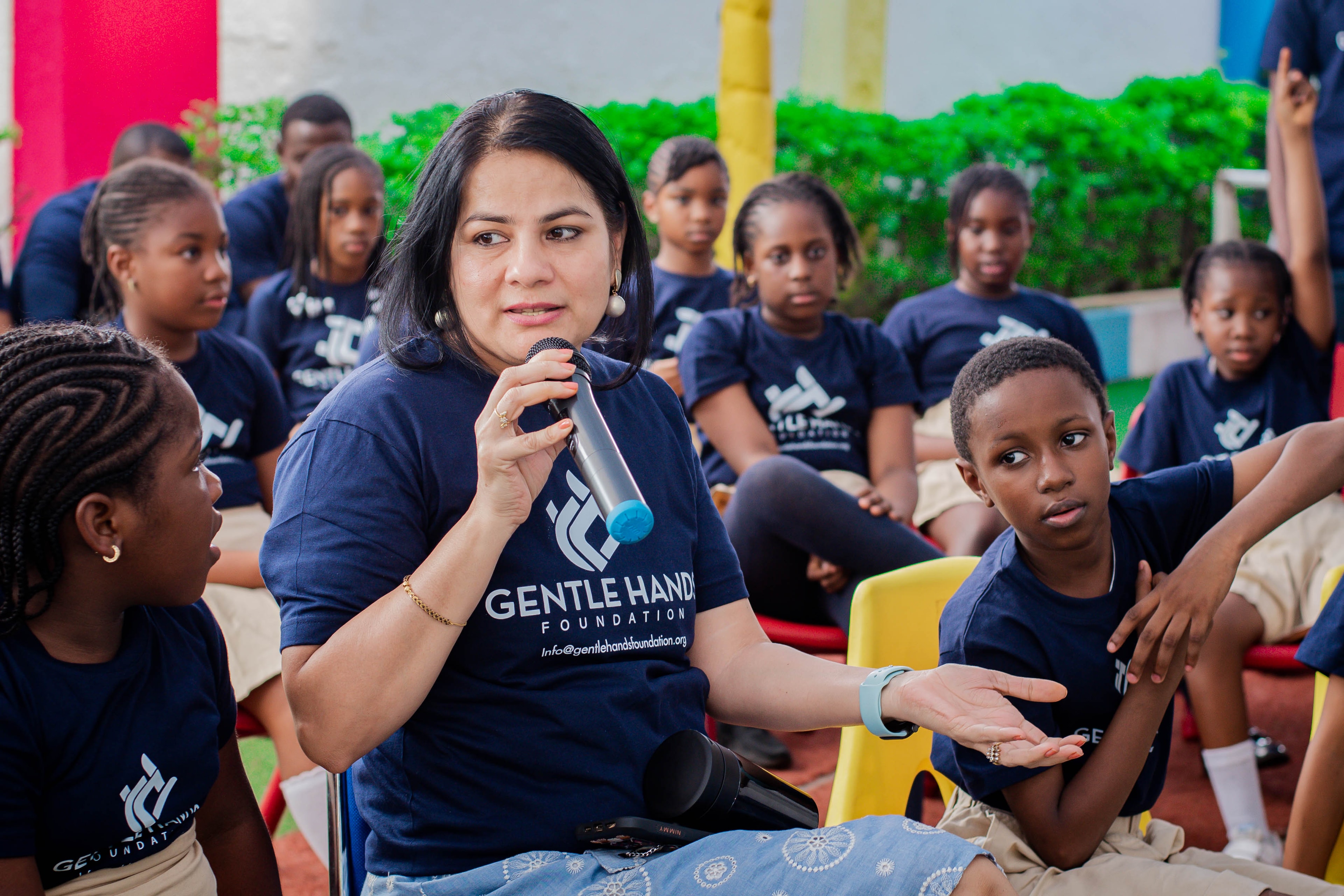Gentle Hands Foundation team at a community outreach event